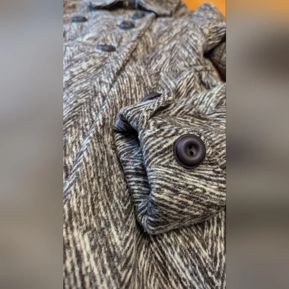 Wool double-breasted jacket S - Picture 2 of 8